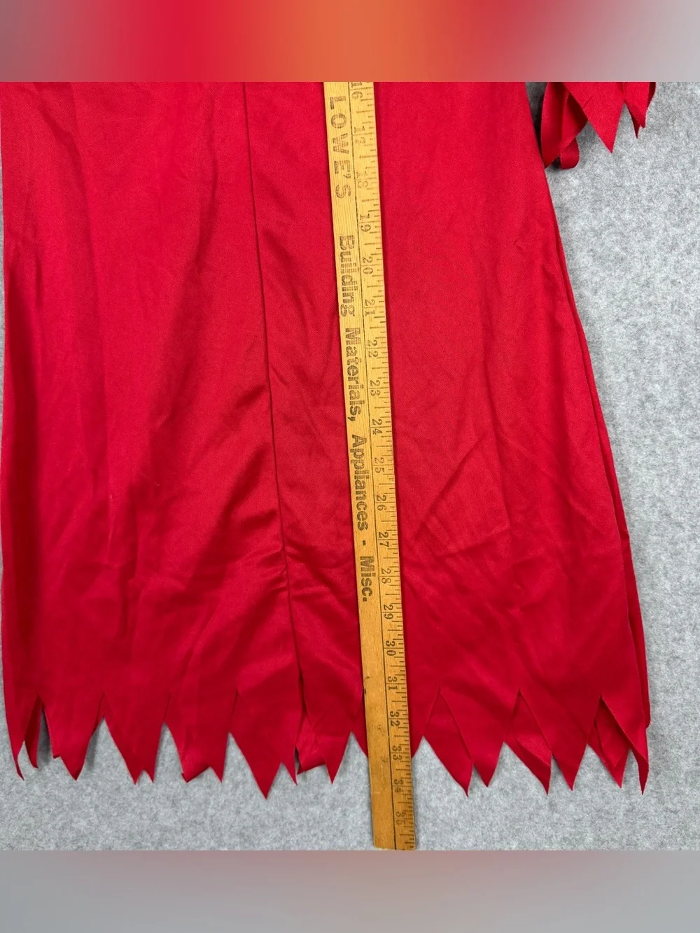 Red Devil Halloween Costume (Robe / Dress Only) Kids Medium